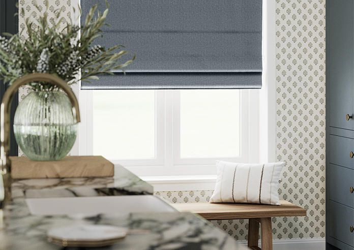 Ashbury, Slate - Roman Blind - Image 5